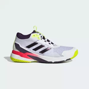 Chaussures Adidas Crazyflight 6 Mid Blanc