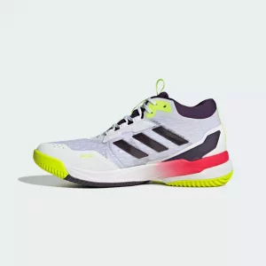 Chaussures Adidas Crazyflight 6 Mid Blanc