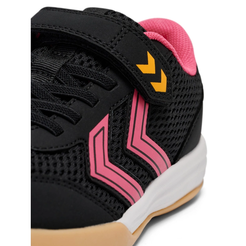 Chaussures Enfant Hummel Multiplay Flex VC Noir/Rose