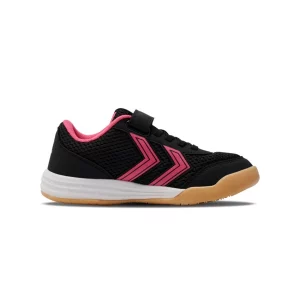 Chaussures Enfant Hummel Multiplay Flex VC Noir/Rose