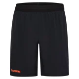 Short Homme Hummel Blaze Noir/Orange