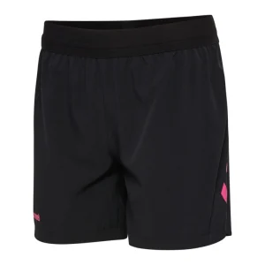 Short Femme Hummel Blaze Noir/Rose