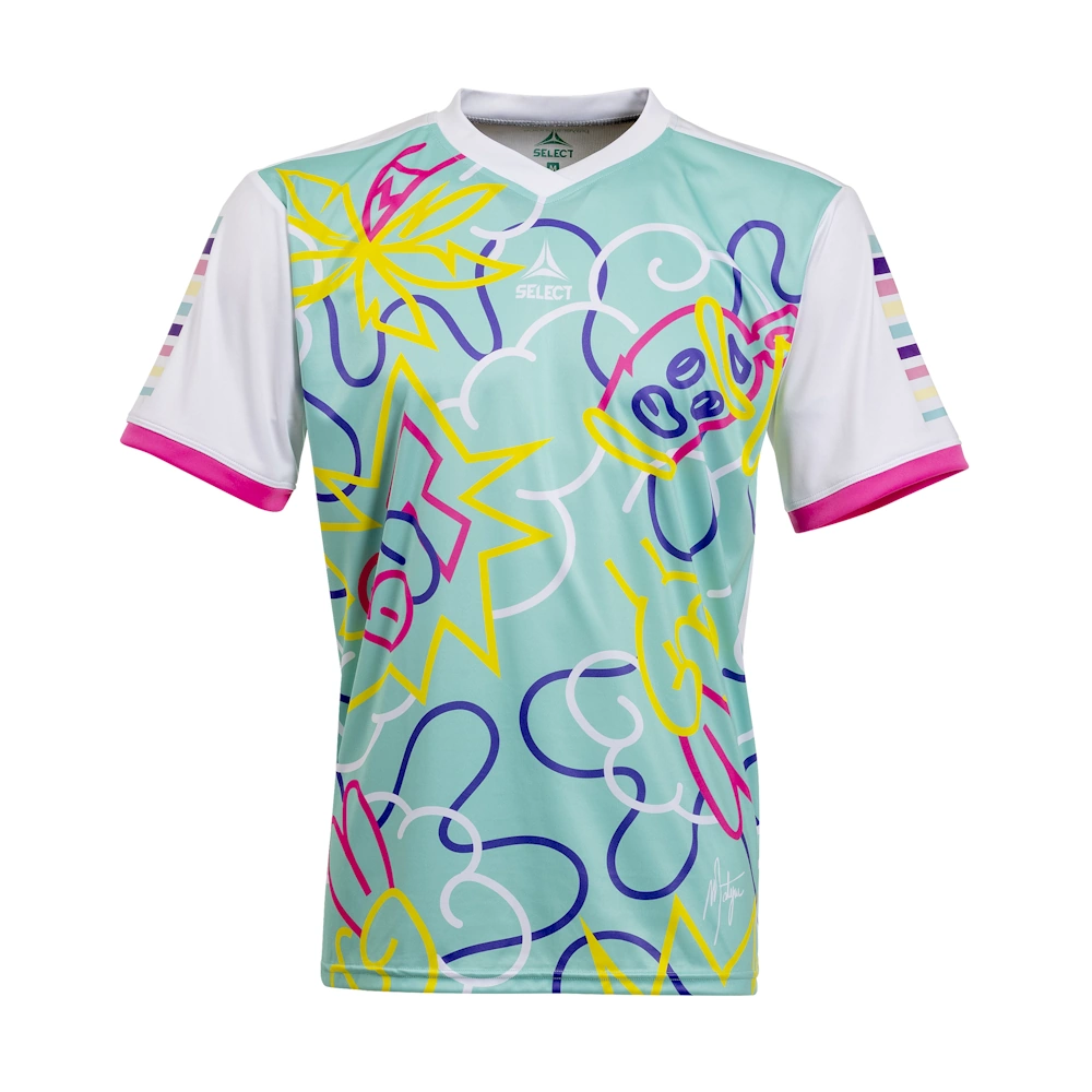 Maillot Select LNH Graffiti Turquoise Maillot Select LNH Graffiti Turquoise