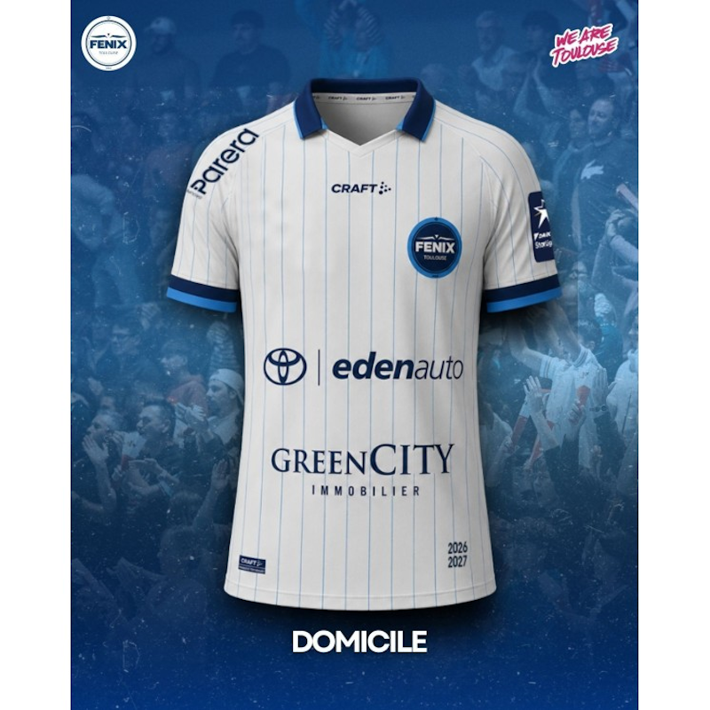 Maillot Craft FENIX Toulouse Domicile 26/27 Maillot Craft FENIX Toulouse Domicile 26/27